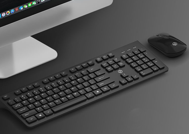 Computer peripheral mouse and keyboard